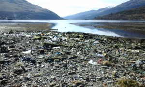 Litter at the Head of Loch Long