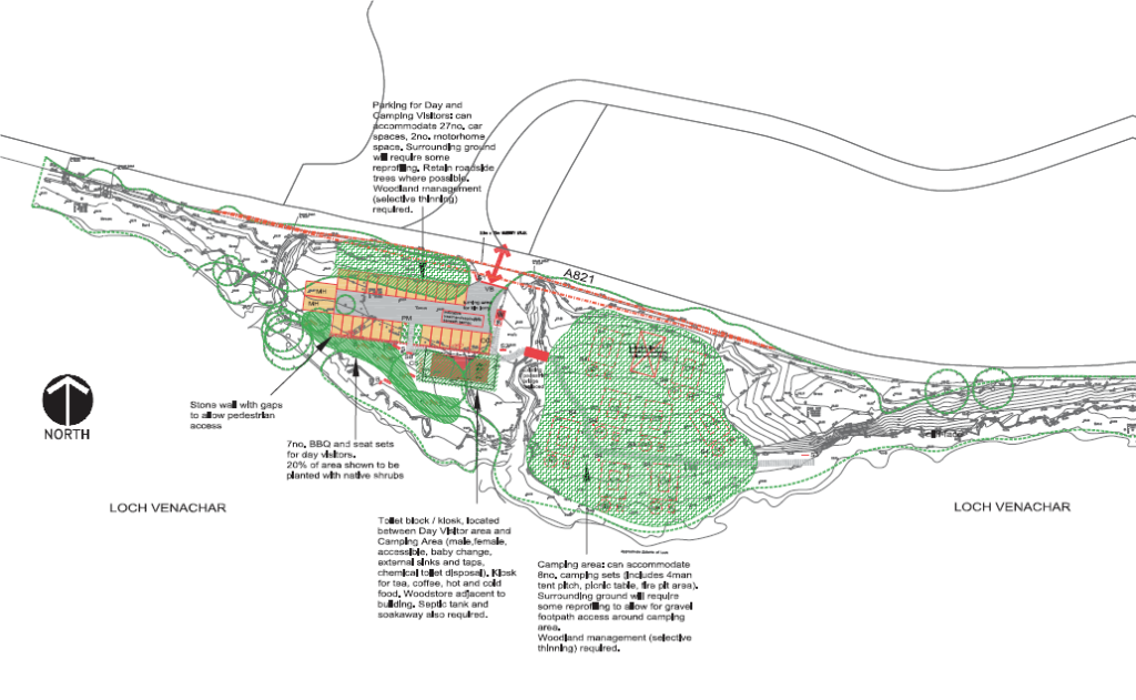 Loch Venachar North Plan