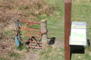Tripple Locked Gate excluding visitors from 4 Pitches